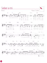descargar la partitura para acordeón Sabor a mi (Boléro) en formato PDF