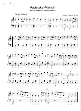 télécharger la partition d'accordéon Radetzky Marsch (Op 228) (Marche Militaire Viennoise) au format PDF