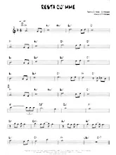 descargar la partitura para acordeón Resta cu'mme (Rumba) en formato PDF