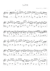 download the accordion score A croche toi (Valse) in PDF format