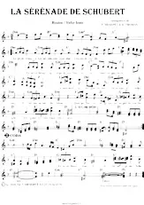 scarica la spartito per fisarmonica La Sérénade de Schubert (Boston / Valse Lente) in formato PDF