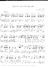 descargar la partitura para acordeón Quando quando quando (Arrangement : Susi Weiss) (Chant : Engelbert Humperdinck) (Samba) en formato PDF