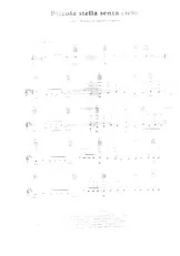 télécharger la partition d'accordéon Piccola stella senza cielo (Bossa) au format PDF