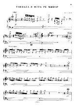 scarica la spartito per fisarmonica Toccata e fuga in re minore (Arrangement : Friedrich Lips) (Accordéon) in formato PDF