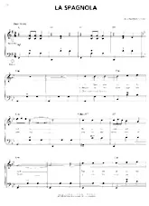 télécharger la partition d'accordéon La Spagnola (Arrangement pour accordéon de Gary Meisner) (Valse Italienne) au format PDF