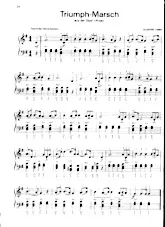 scarica la spartito per fisarmonica Triumph Marsch (Marche Triomphale) (De l'Opéra Aida) (Marche Classique) in formato PDF