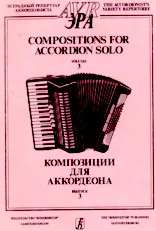 download the accordion score Compositions For Accordion Solo (The Accordionists Variety Repertoire) (Volume 3) (8 Titres) in PDF format