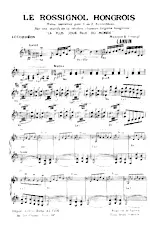 download the accordion score Le rossignol Hongrois (Sur les motifs de la célèbre chanson Tzigane Hongroise : La plus jolie fille du monde) (Valse imitative pour 1 ou 2 pour Accordéons) in PDF format