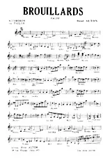 descargar la partitura para acordeón Brouillards (Valse) en formato PDF