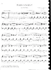 télécharger la partition d'accordéon Paris Canaille (So ist Paris) (Chant : Léo Ferré / Catherine Sauvage / Germaine Montero / Renée Lebas) (Marche Fox) au format PDF