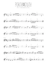 download the accordion score Portsmouth in PDF format
