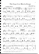 descargar la partitura para acordeón The Song from Moulin Rouge (Arrangement de J Hartl) (Chant : André Claveau / Les Compagnons de La Chanson / Mathé Altéry / Marie José / Tino Rossi) (Valse) en formato PDF