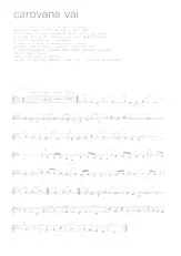 télécharger la partition d'accordéon Carovana vai (Chant : Giosy Cento) (Slow) au format PDF