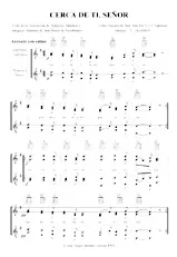 télécharger la partition d'accordéon Cerca de Ti Señor (Nader tot U) (Slowrock) au format PDF