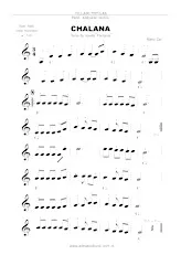 download the accordion score Chalana (Pantanal theme) (Valse Lente) in PDF format