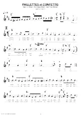 download the accordion score Paillettes et confettis (Marche-Disco) in PDF format