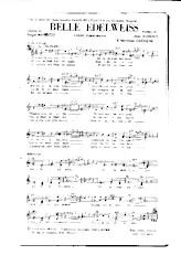 scarica la spartito per fisarmonica Belle Edelweiss (Valse Tyrolienne) in formato PDF