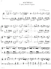 télécharger la partition d'accordéon Kontredans (De l'Opéra : Les Noces de Figaro (Arrangement : Jerzy Fedyczkowski) (Accordéon) au format PDF