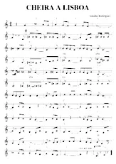 download the accordion score Cheira a Lisboa (Fado) in PDF format