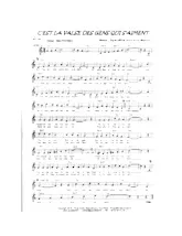 descargar la partitura para acordeón C'est la valse des gens qui s'aiment (Valse) en formato PDF