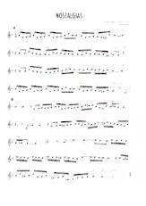descargar la partitura para acordeón Nostalgias (Tango) en formato PDF