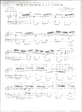 scarica la spartito per fisarmonica Puis un jour il y a l'amour (Tango) in formato PDF