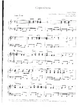 télécharger la partition d'accordéon Copacabana (Arrangement : Susi Weiss) (Samba) au format PDF