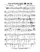 download the accordion score Ton amour soleil de ma vie (Slow Rock) in PDF format