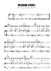 download the accordion score Deadend Street (Chant : Ray Davies) (Swing Madison) in PDF format