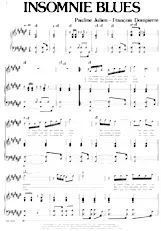 download the accordion score Insomnie Blues (Chant : Pauline Julien) in PDF format
