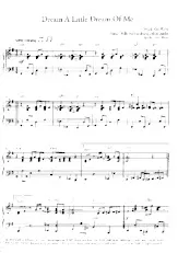 télécharger la partition d'accordéon Dream a little dream of me (Arrangement : Susi Weiss) (Swing Madison) au format PDF