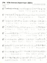 download the accordion score Si les femmes étaient toutes fidèles in PDF format