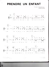 download the accordion score Prendre un enfant in PDF format