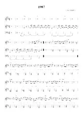 descargar la partitura para acordeón 1987 (Relevé) en formato PDF