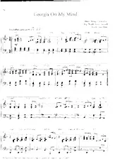 descargar la partitura para acordeón Georgia on my mind (Arrangement : Susi Weiss) (Jazz Ballad) en formato PDF