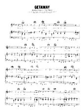 télécharger la partition d'accordéon Getaway (Chant : Georgie Fame) (Swing Madison) au format PDF