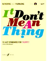 télécharger la partition d'accordéon I don't mean thing (10 Jazz standards for trumpet) au format PDF