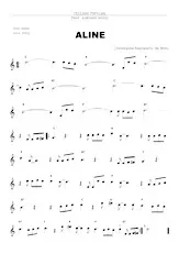 descargar la partitura para acordeón Aline (Slow Rock) en formato PDF