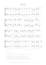 download the accordion score Alouette (Little Skylark) (Marche) in PDF format