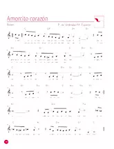 télécharger la partition d'accordéon Amorcito corazon (Boléro) au format PDF