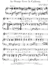 download the accordion score An orange grove in California (Fox-Trot) in PDF format