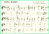 télécharger la partition d'accordéon Anna Maria (Slow) au format PDF