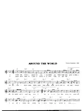 descargar la partitura para acordeón Around the world (Valse Boston) en formato PDF