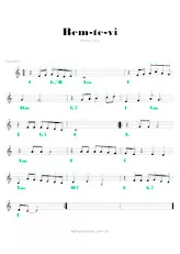 descargar la partitura para acordeón Bem-te-vi (Country) en formato PDF