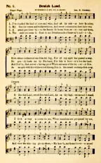 scarica la spartito per fisarmonica Beulah land (Gospel) (Valse Boston) in formato PDF