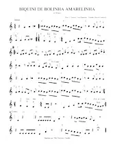 download the accordion score Biquini de Bolinha Amarelinha (Itsy bitsy teenie weenie yellow polka dot bikini) (Chant : Ed Wilson) (Cha Cha) in PDF format