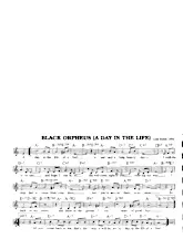 descargar la partitura para acordeón Black Orpheus (A day in the life of a fool) (Manha de Carnaval) (Bossa) en formato PDF