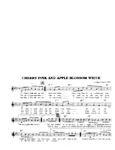 télécharger la partition d'accordéon Cherry pink and apple blossom white (Cha Cha) au format PDF