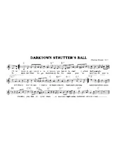 télécharger la partition d'accordéon Darktown Strutter's ball (Jazz Swing) au format PDF