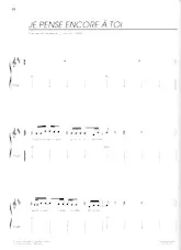 download the accordion score Je pense encore à toi in PDF format